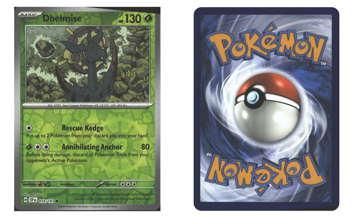 Front + Back scan | Near Mint / English / Reverse Holofoil
