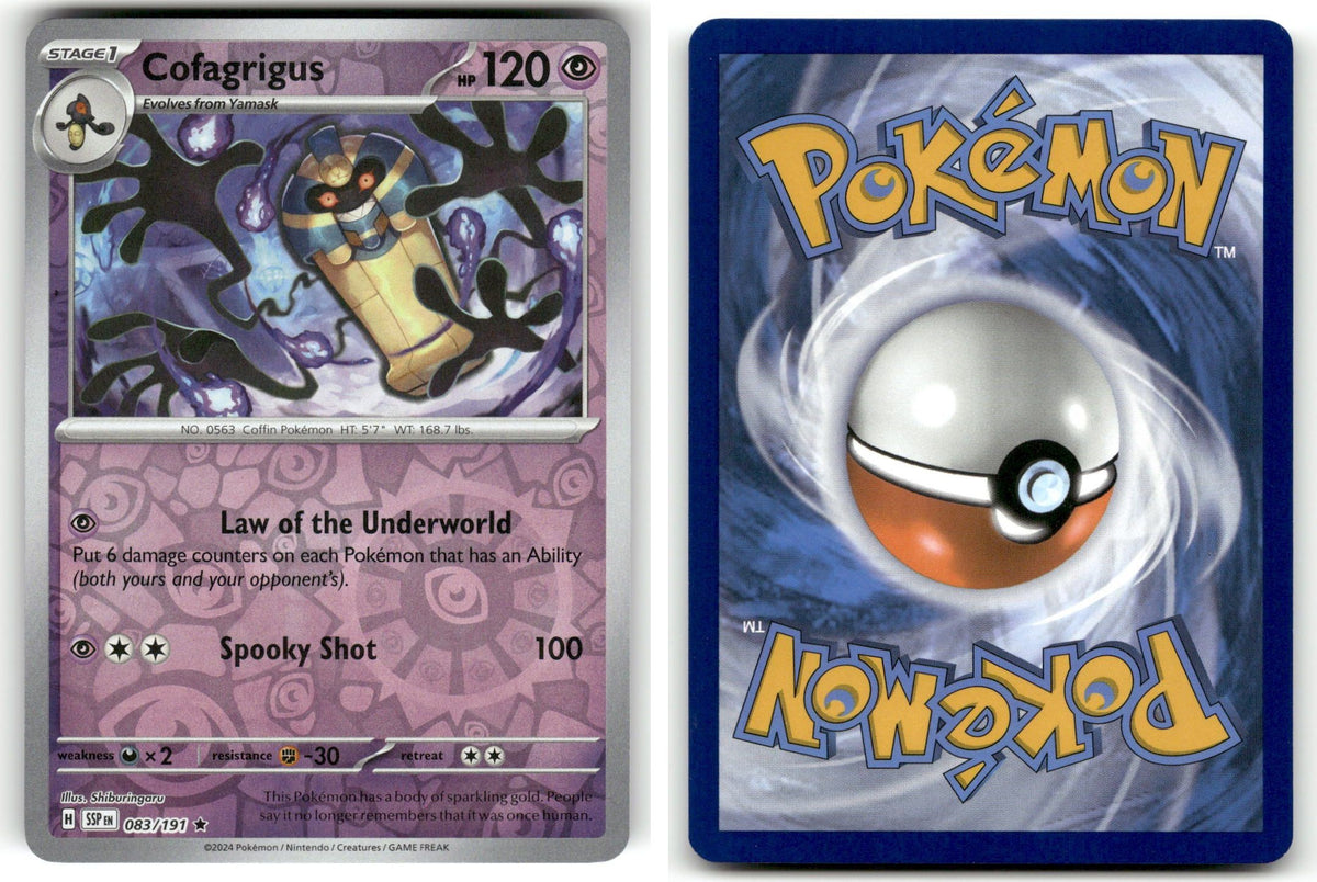 Front + Back scan | Near Mint / English / Reverse Holofoil