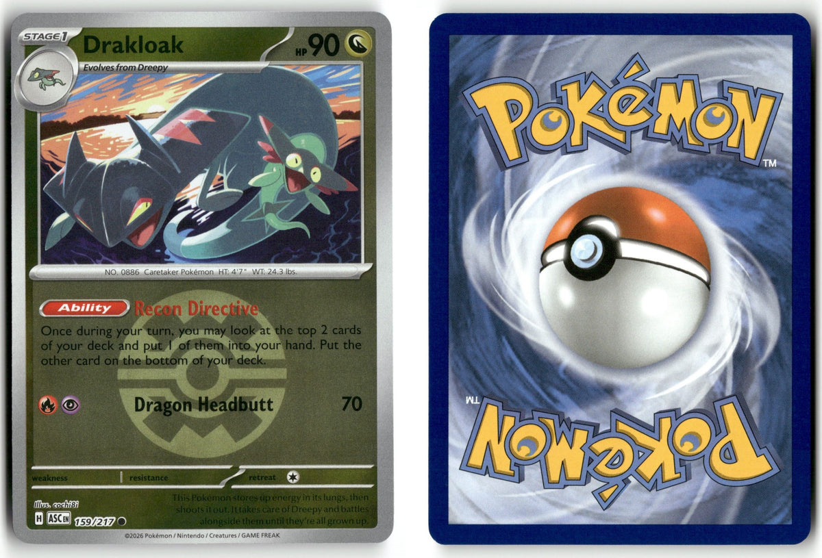 Front + Back scan | Near Mint / English / Reverse Holofoil