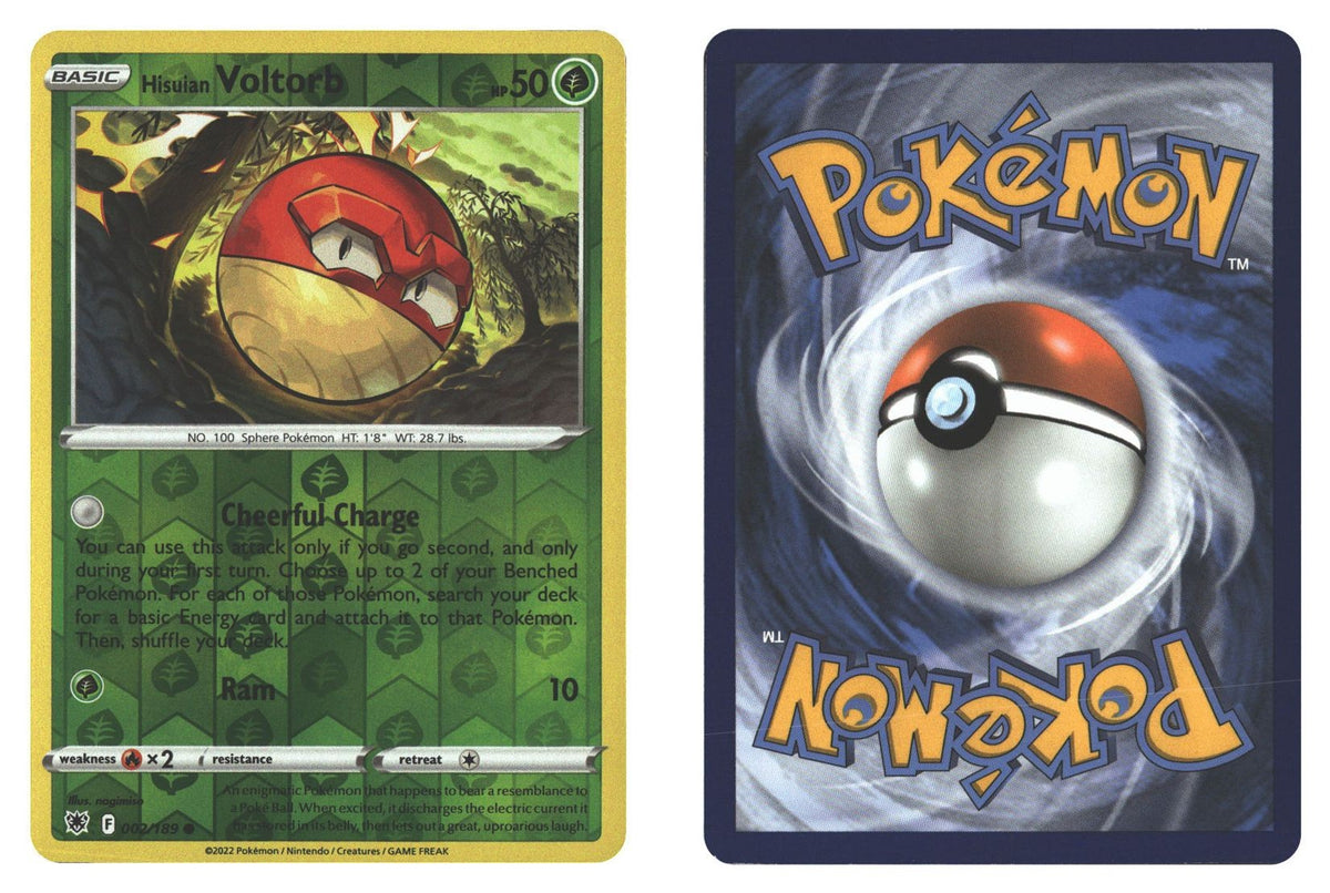 Front + Back scan | Near Mint / English / Reverse Holofoil