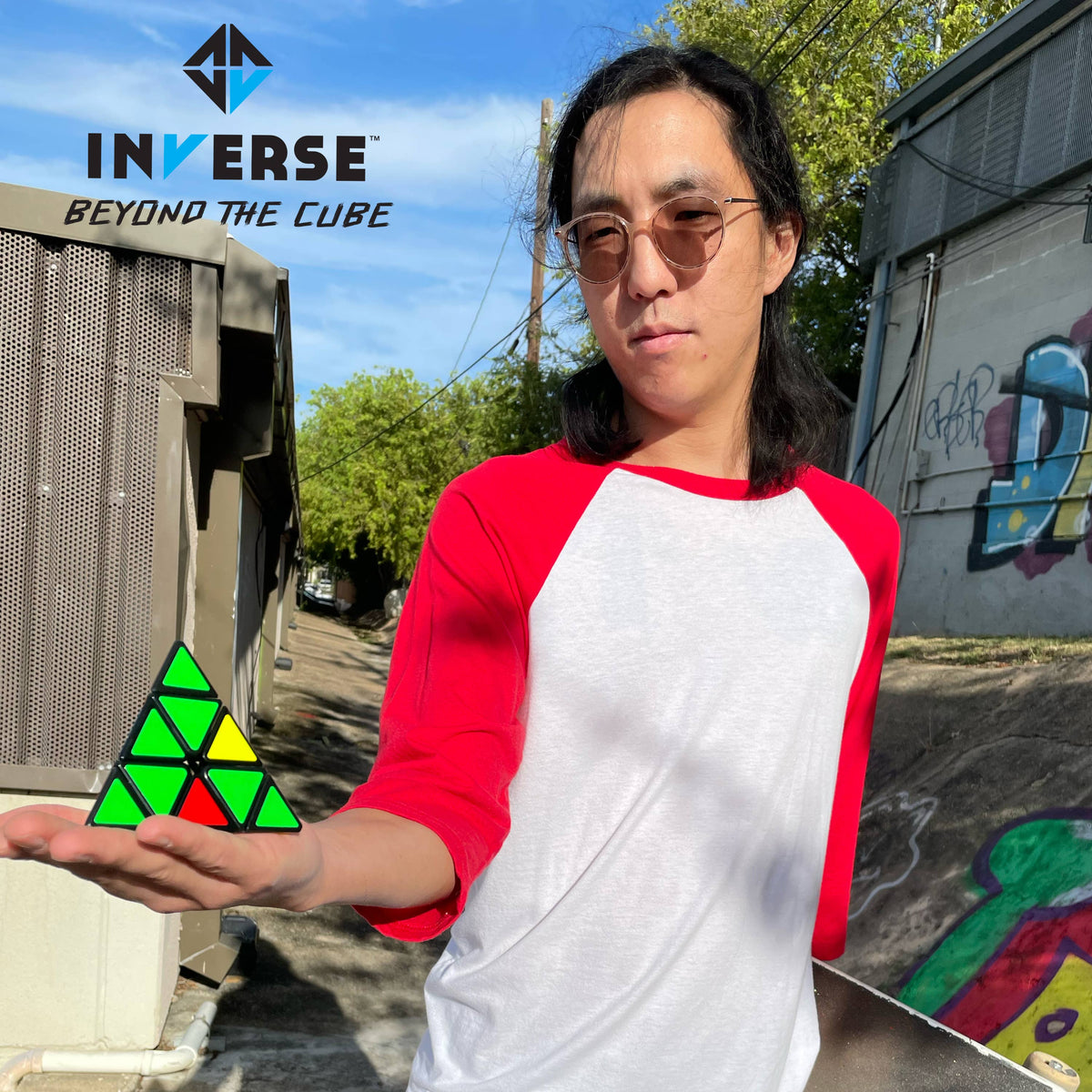 INVERSE Triminx Puzzle: Classic Pyramid Puzzle