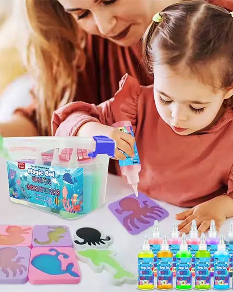 Create Your Own Magic Gel Water Creatures Kit