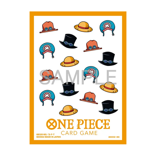 One Piece Card Game: Official Sleeves Set Hat Patterns