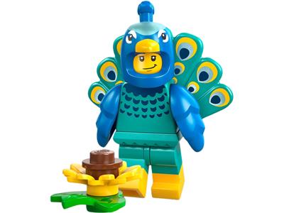 LEGO Minifigure Series Animals Series 28 Peacock Costume Guy