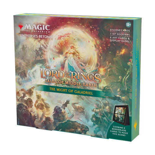 Magic: The Gathering Lord of the Rings Tales of Middle - Earth Holiday Scene Box The Might Of Galadriel