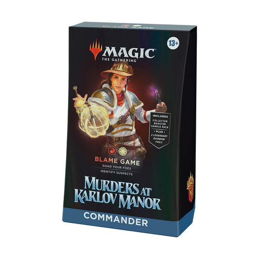 Magic: The Gathering Murders at Karlov Manor Commander Deck Blame Game