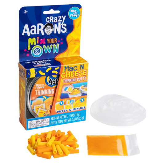 Crazy Aaron's Mac & Cheese - Mix It Full Size 4" Thinking Putty