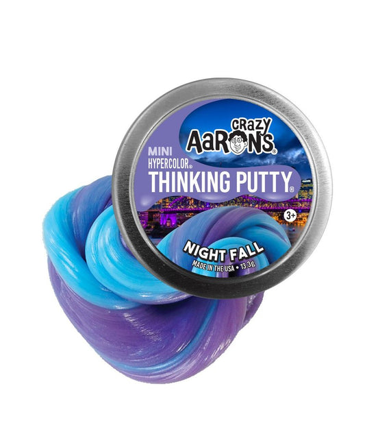 Crazy Aaron's Mini Night Fall - 2" Thinking Putty Tin