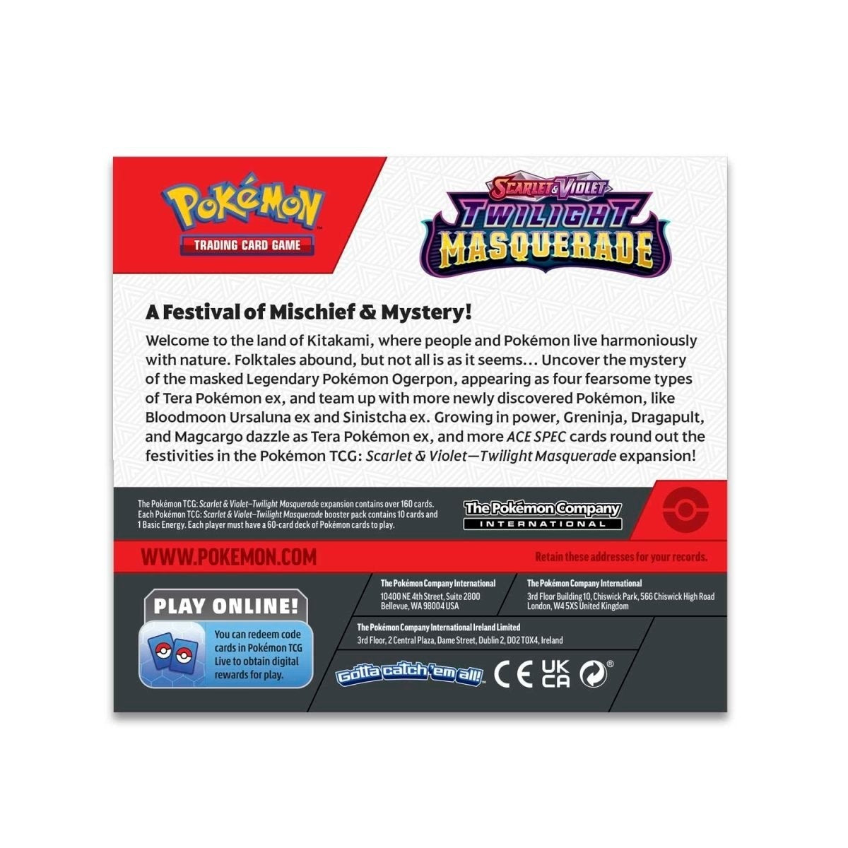 Pokemon TCG: Twilight Masquerade