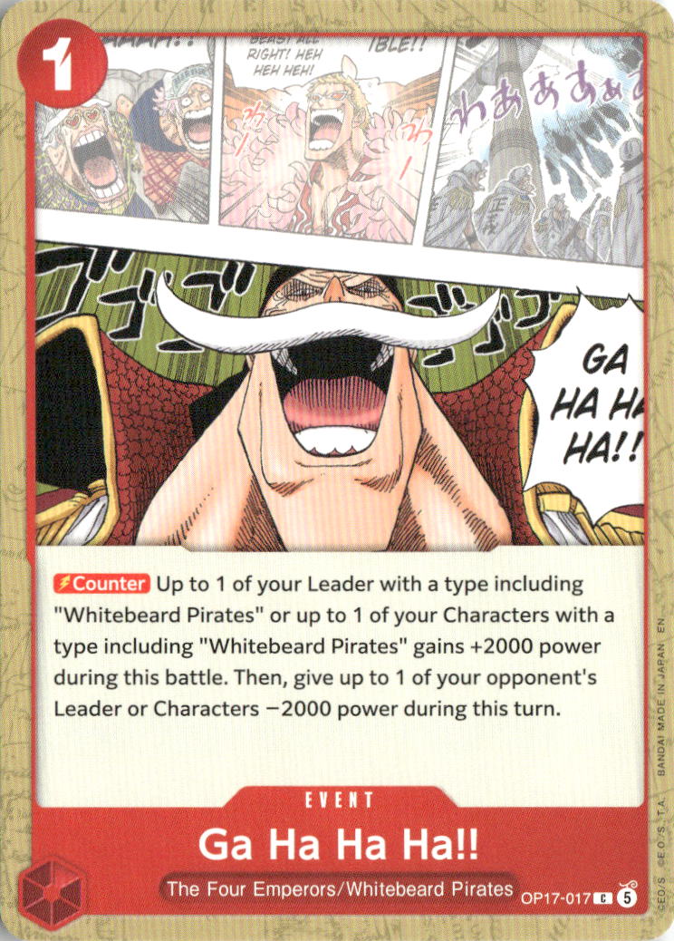 Ga Ha Ha Ha!!