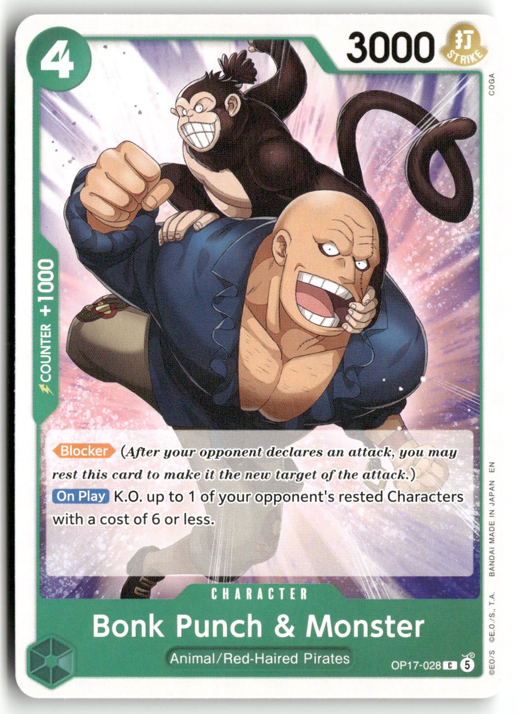 Bonk Punch & Monster