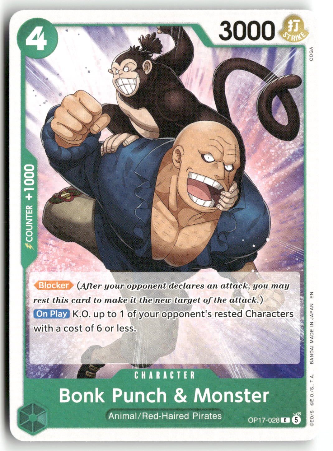 Bonk Punch & Monster