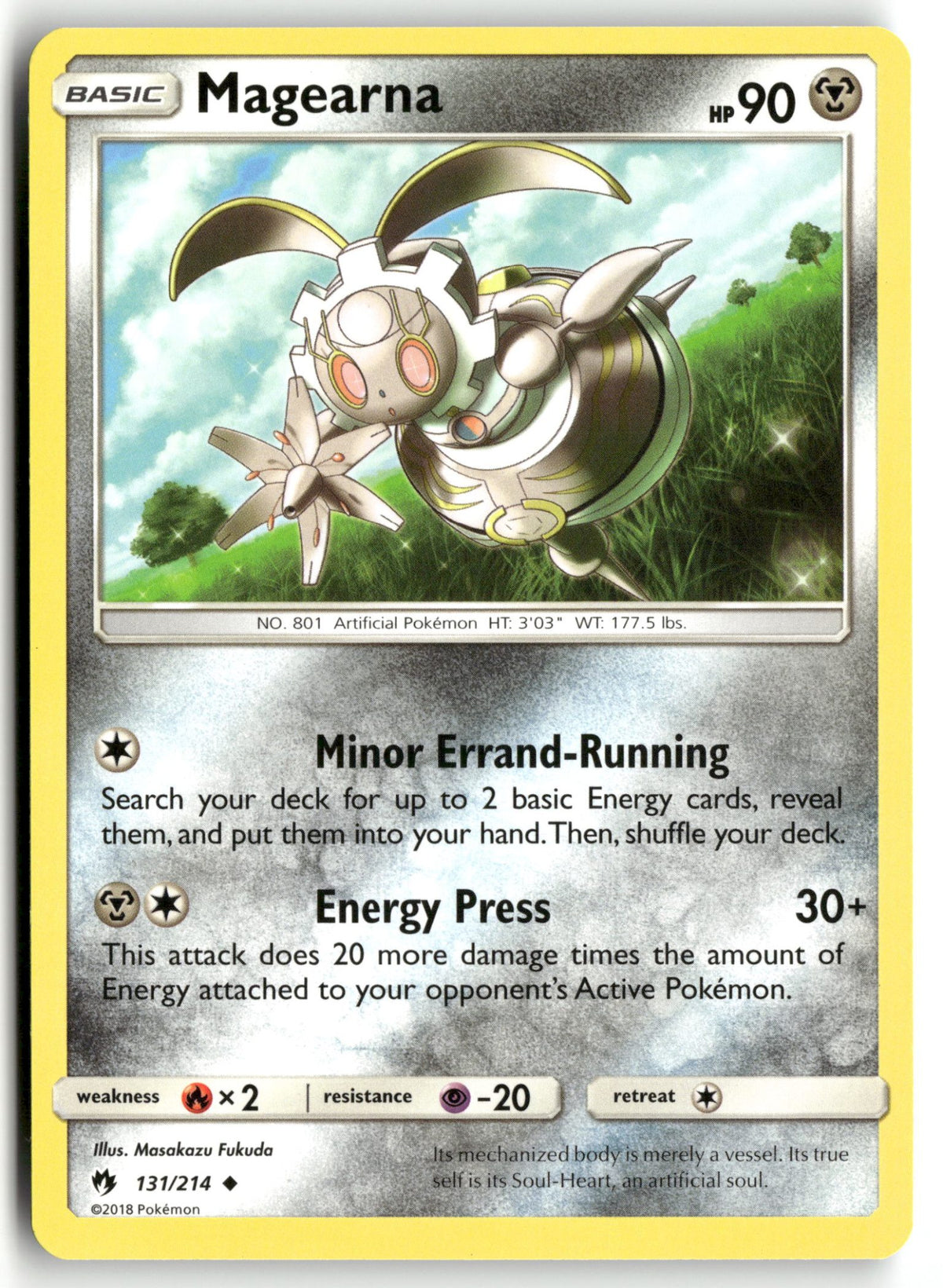 Front + Back scan | Near Mint / English / Normal