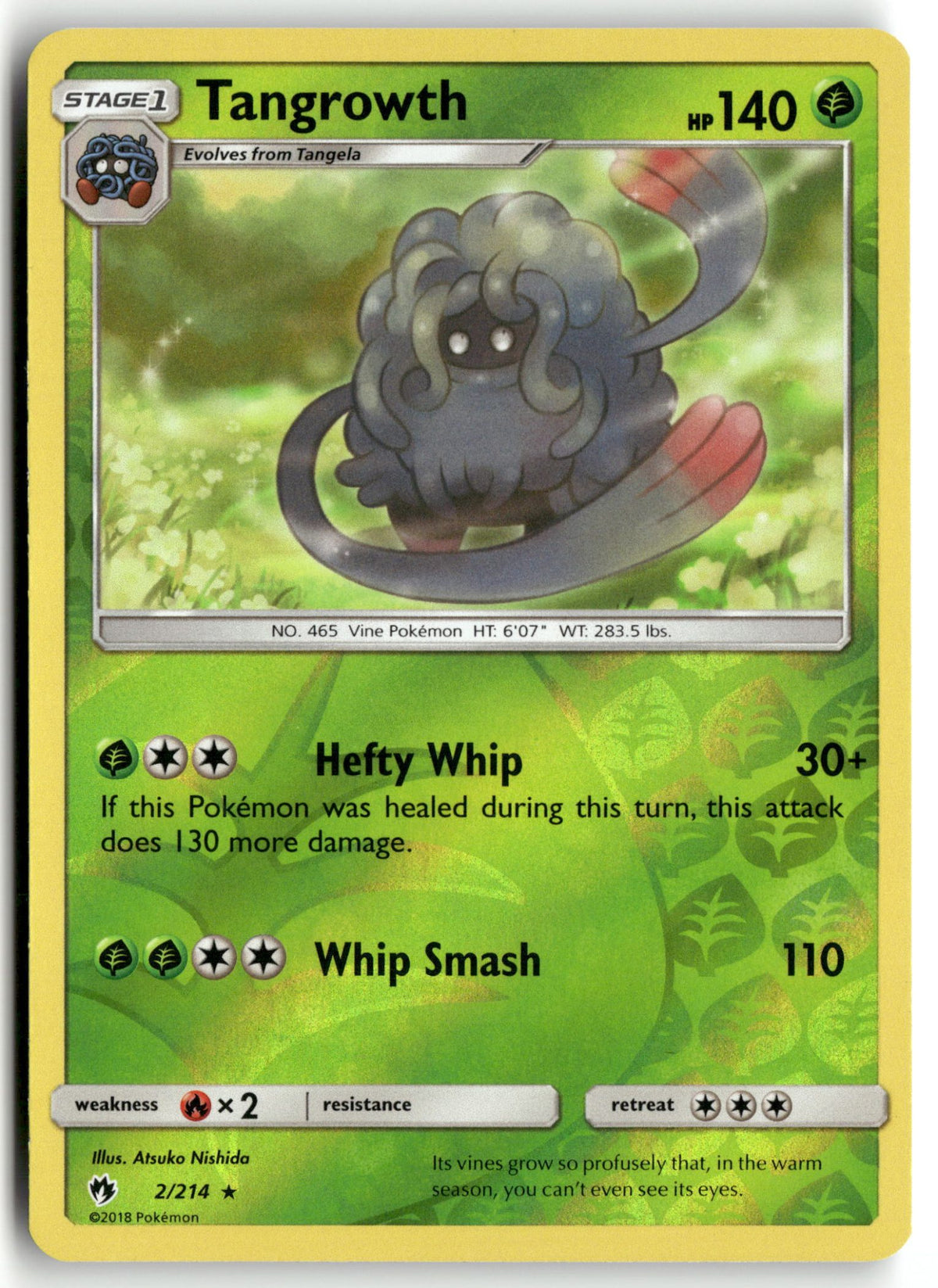 Front + Back scan | Near Mint / English / Reverse Holofoil