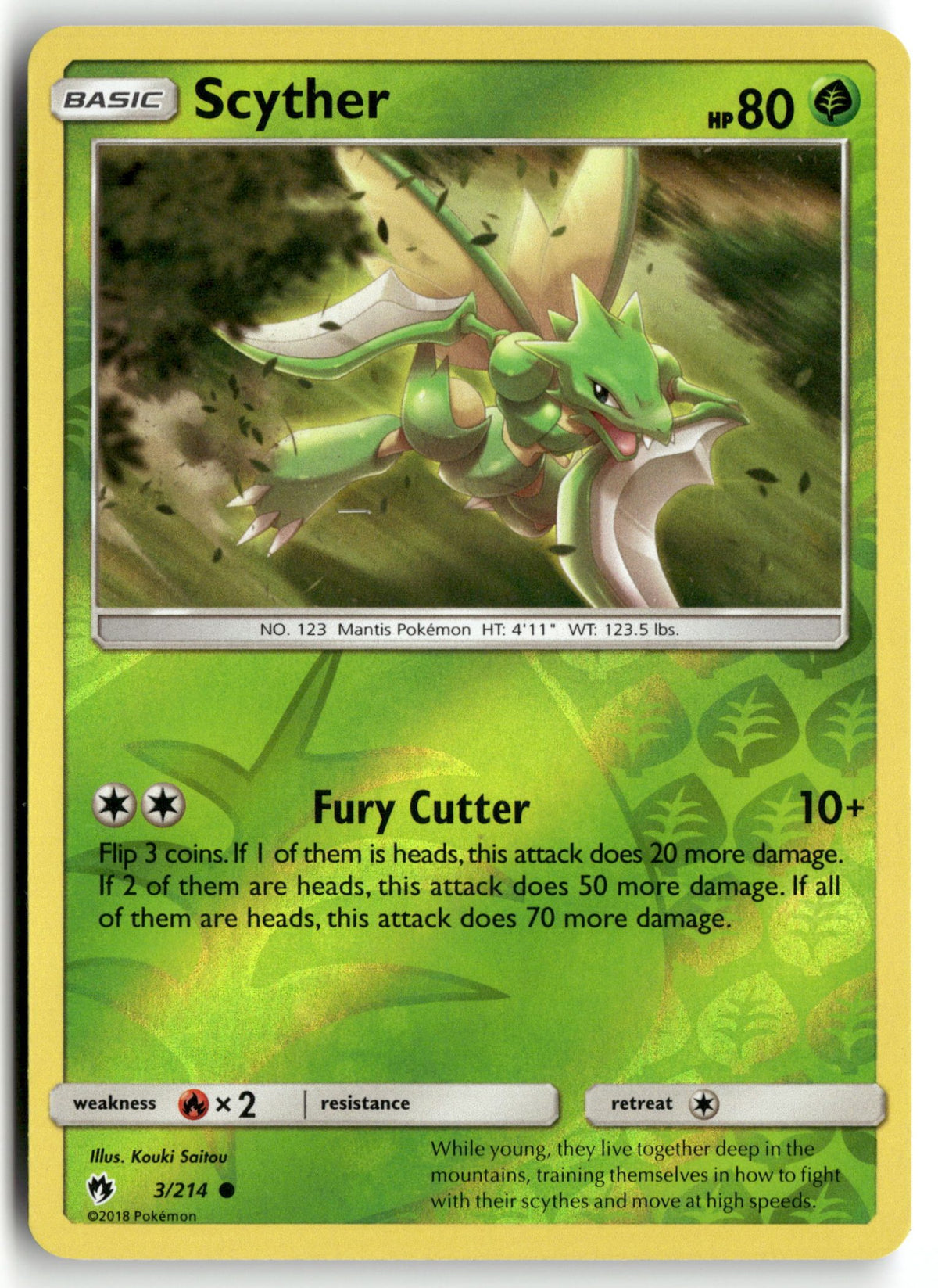 Front + Back scan | Near Mint / English / Reverse Holofoil