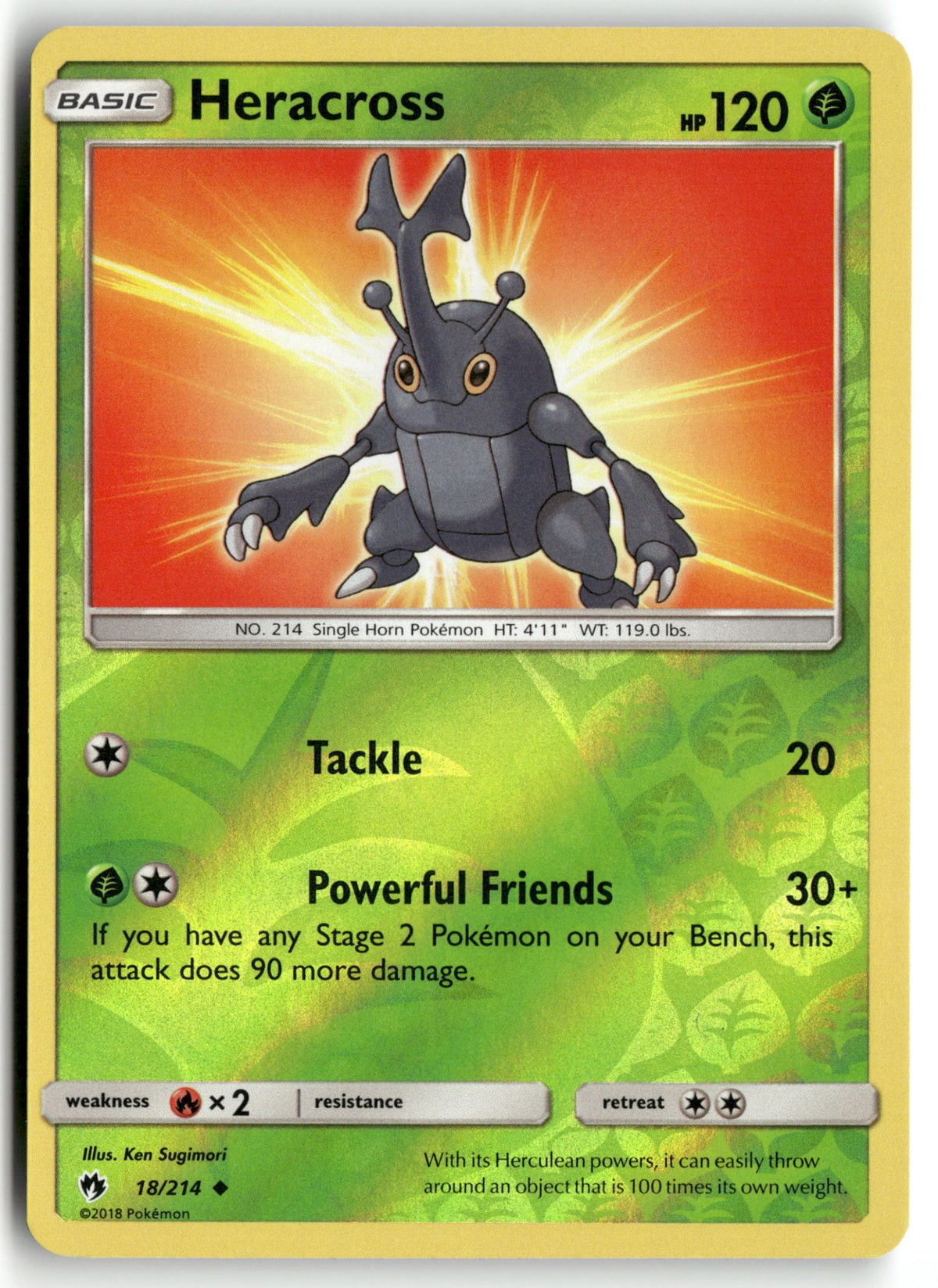 Front + Back scan | Near Mint / English / Reverse Holofoil