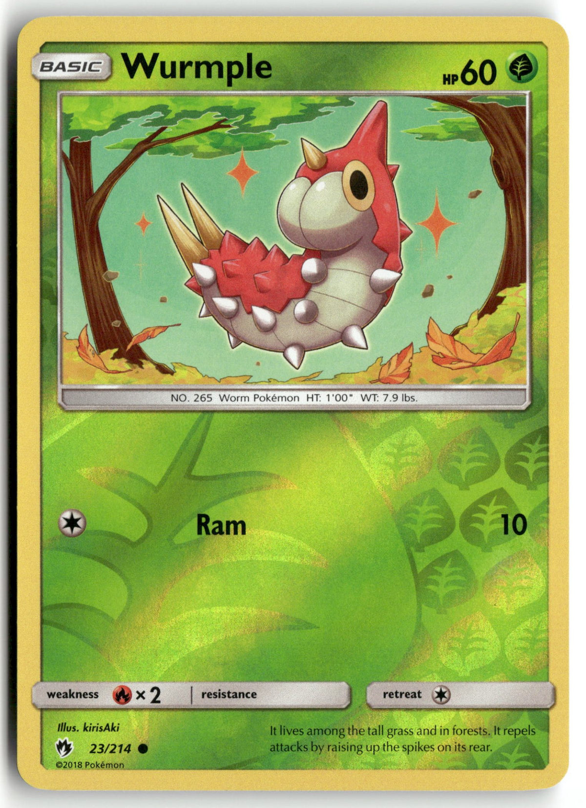 Front + Back scan | Near Mint / English / Reverse Holofoil