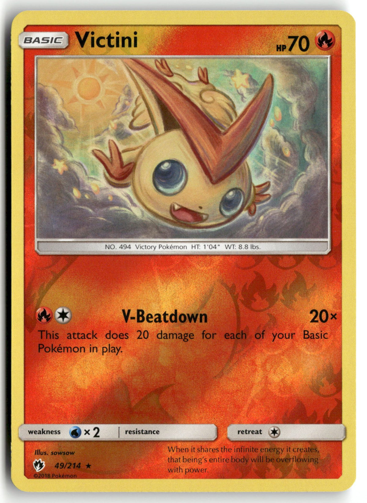 Front + Back scan | Near Mint / English / Reverse Holofoil
