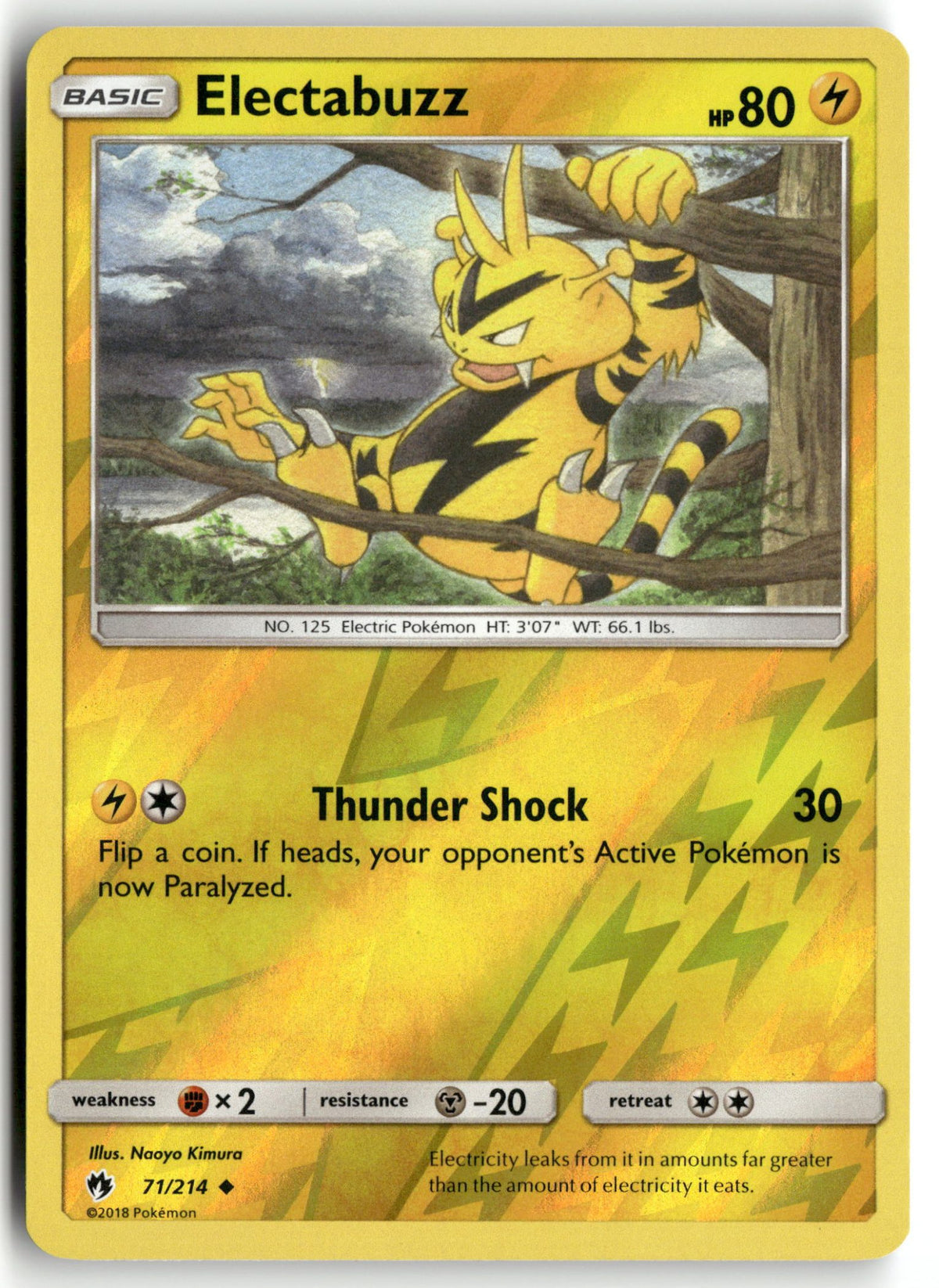 Front + Back scan | Near Mint / English / Reverse Holofoil