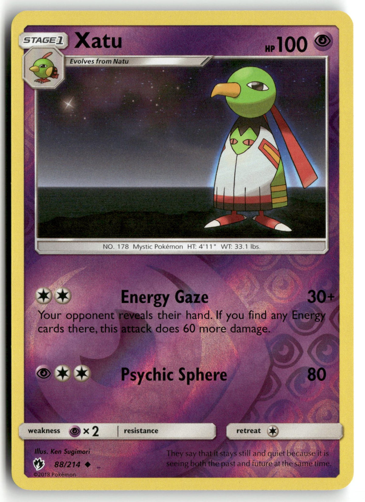 Front + Back scan | Near Mint / English / Reverse Holofoil