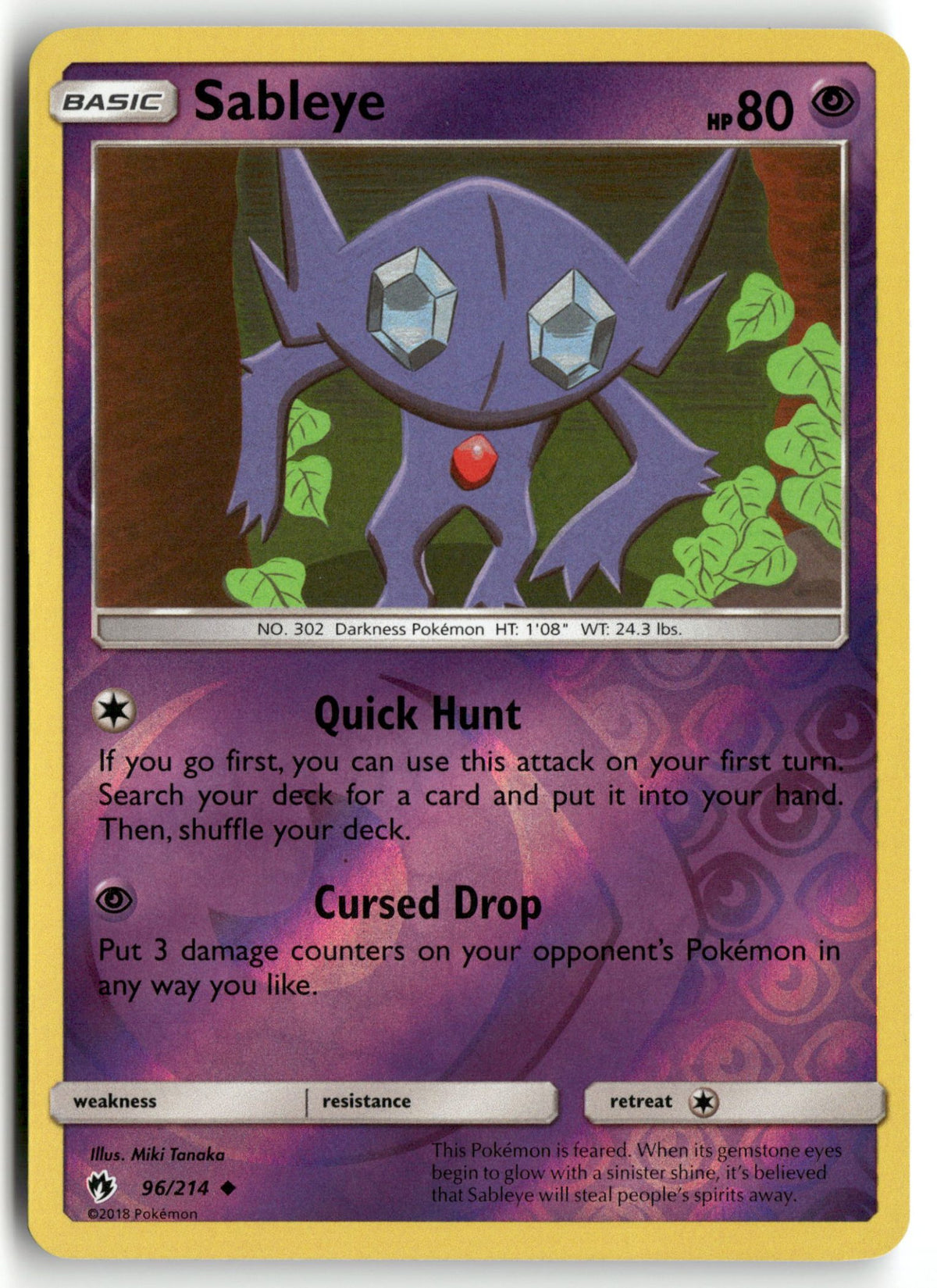 Front + Back scan | Near Mint / English / Reverse Holofoil