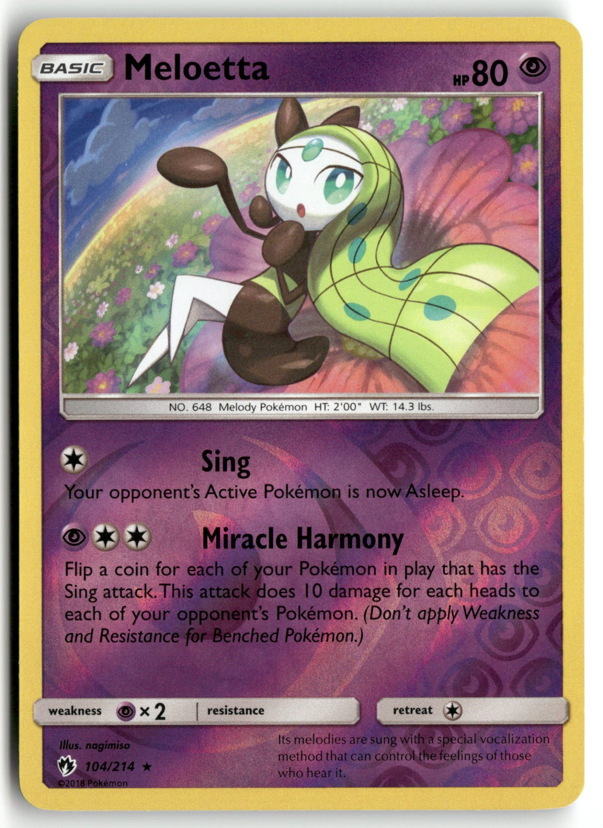 Front + Back scan | Near Mint / English / Reverse Holofoil