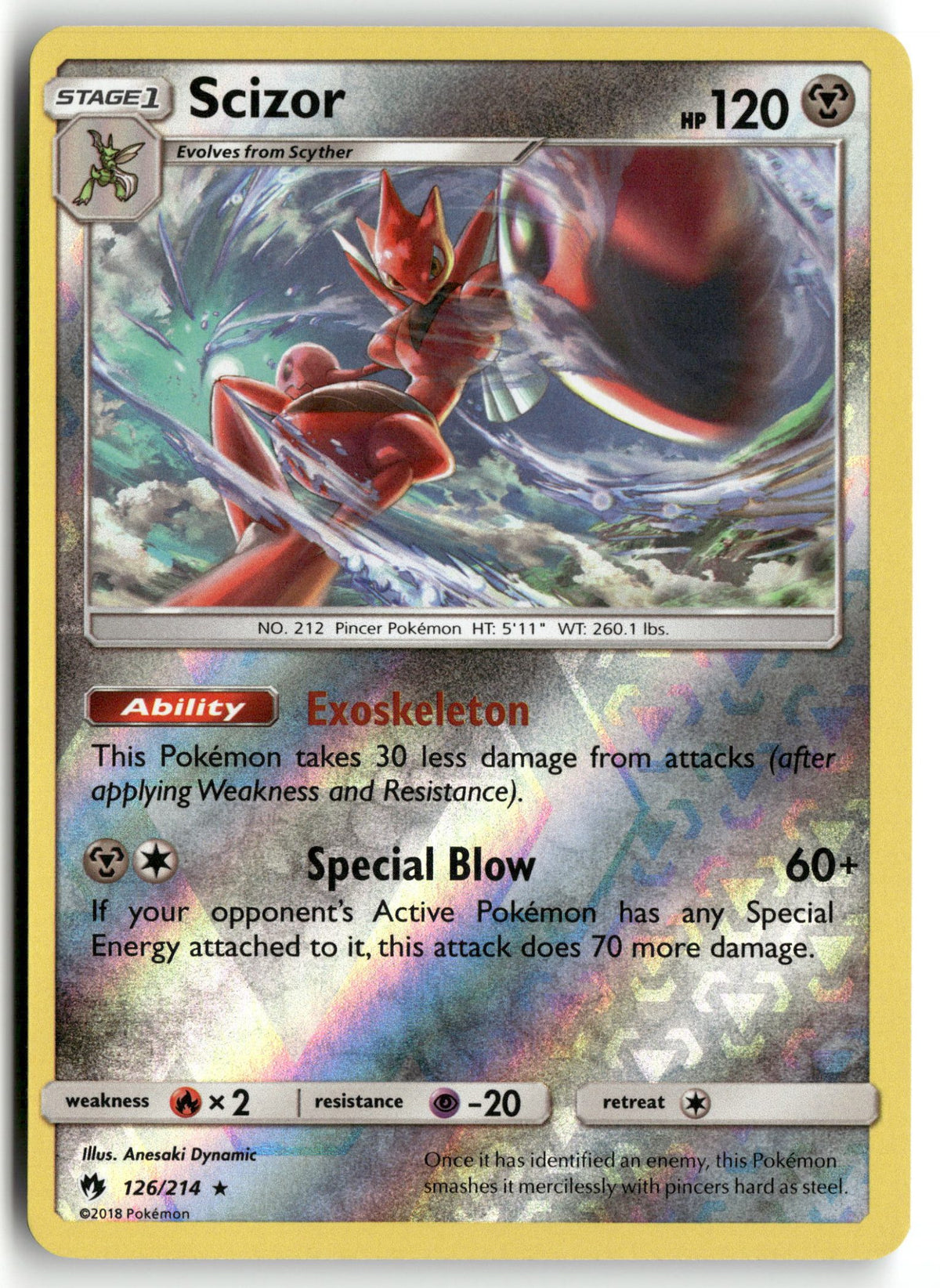 Front + Back scan | Near Mint / English / Reverse Holofoil