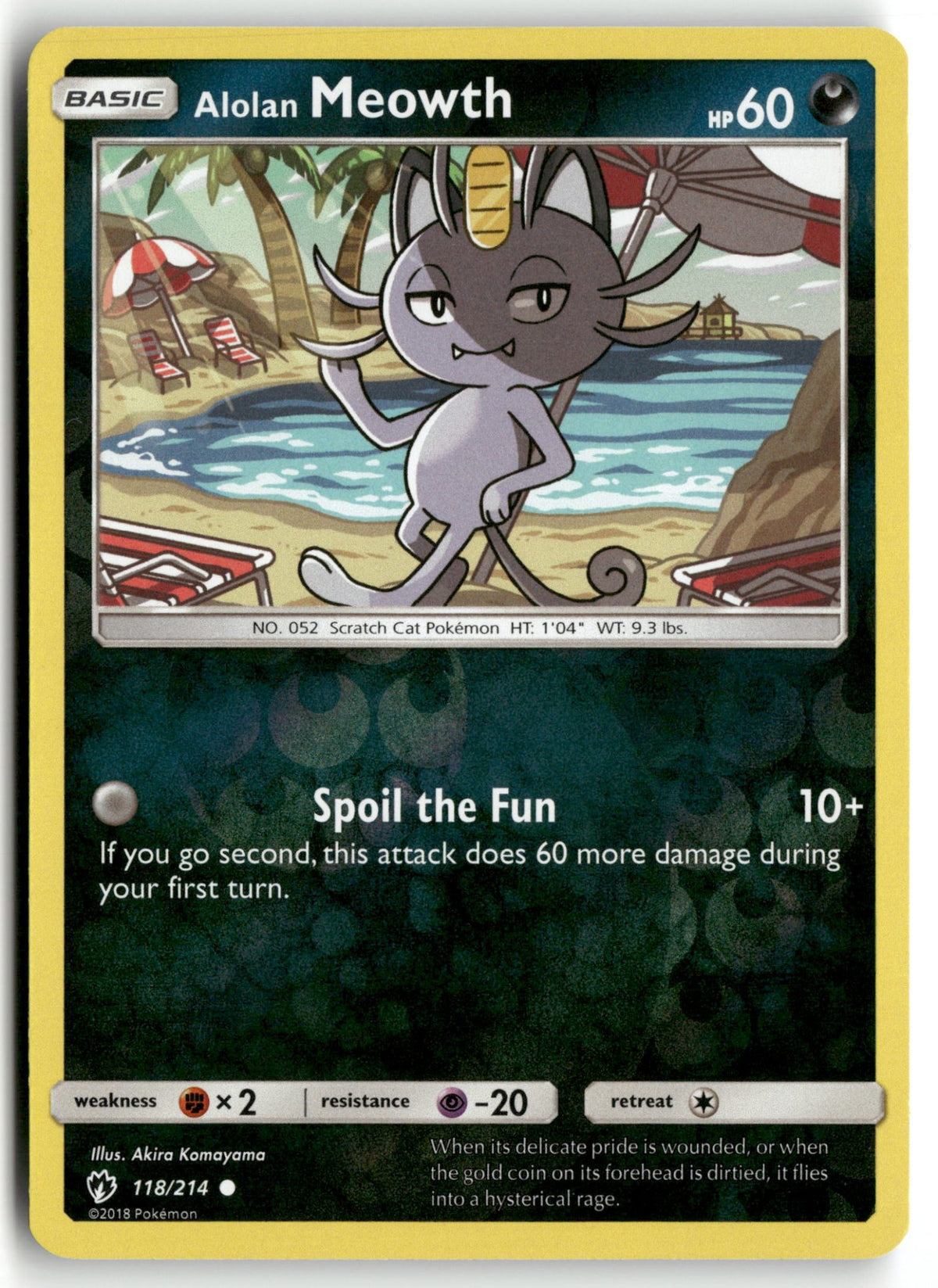 Front + Back scan | Near Mint / English / Reverse Holofoil