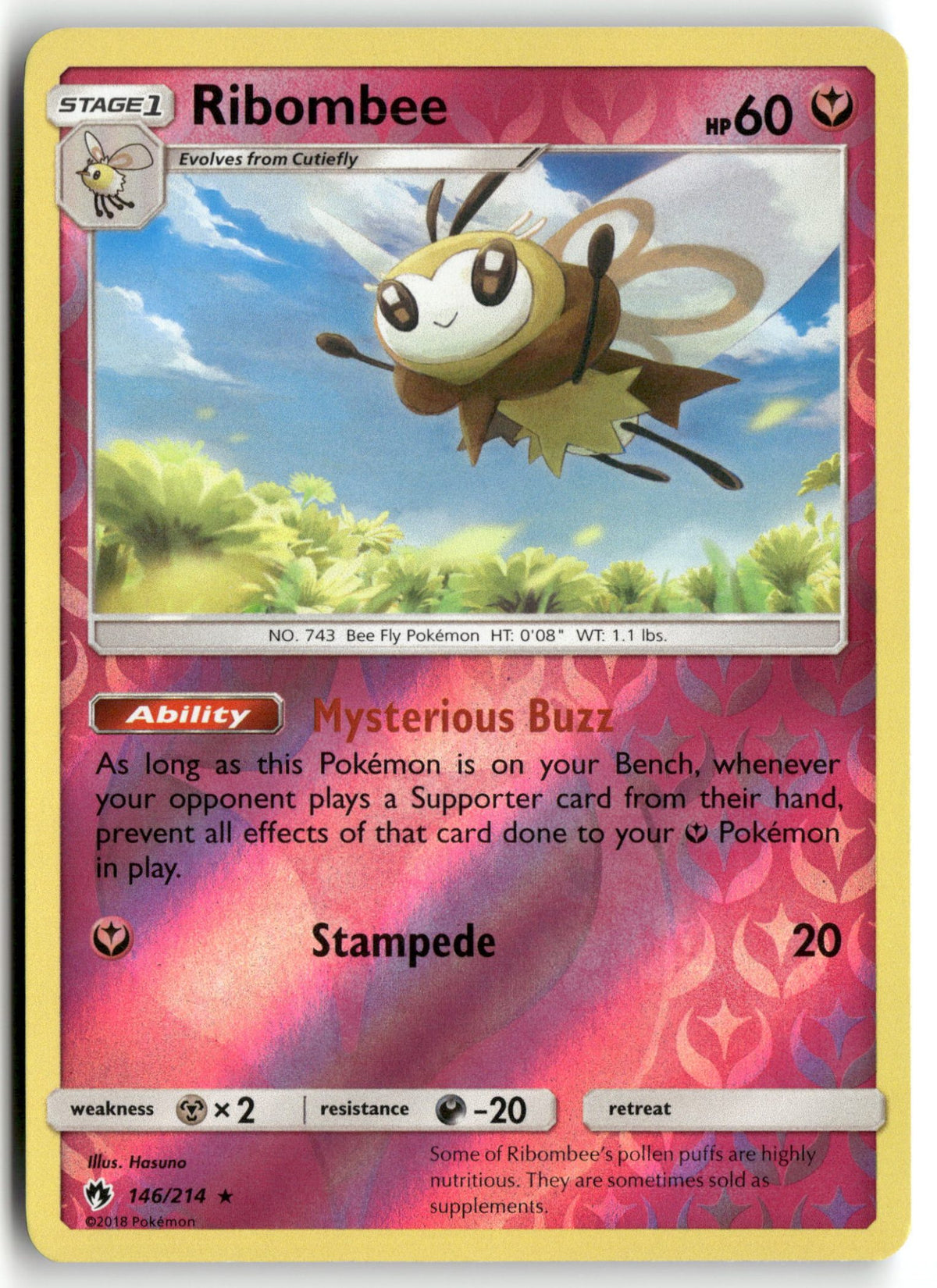 Front + Back scan | Near Mint / English / Reverse Holofoil