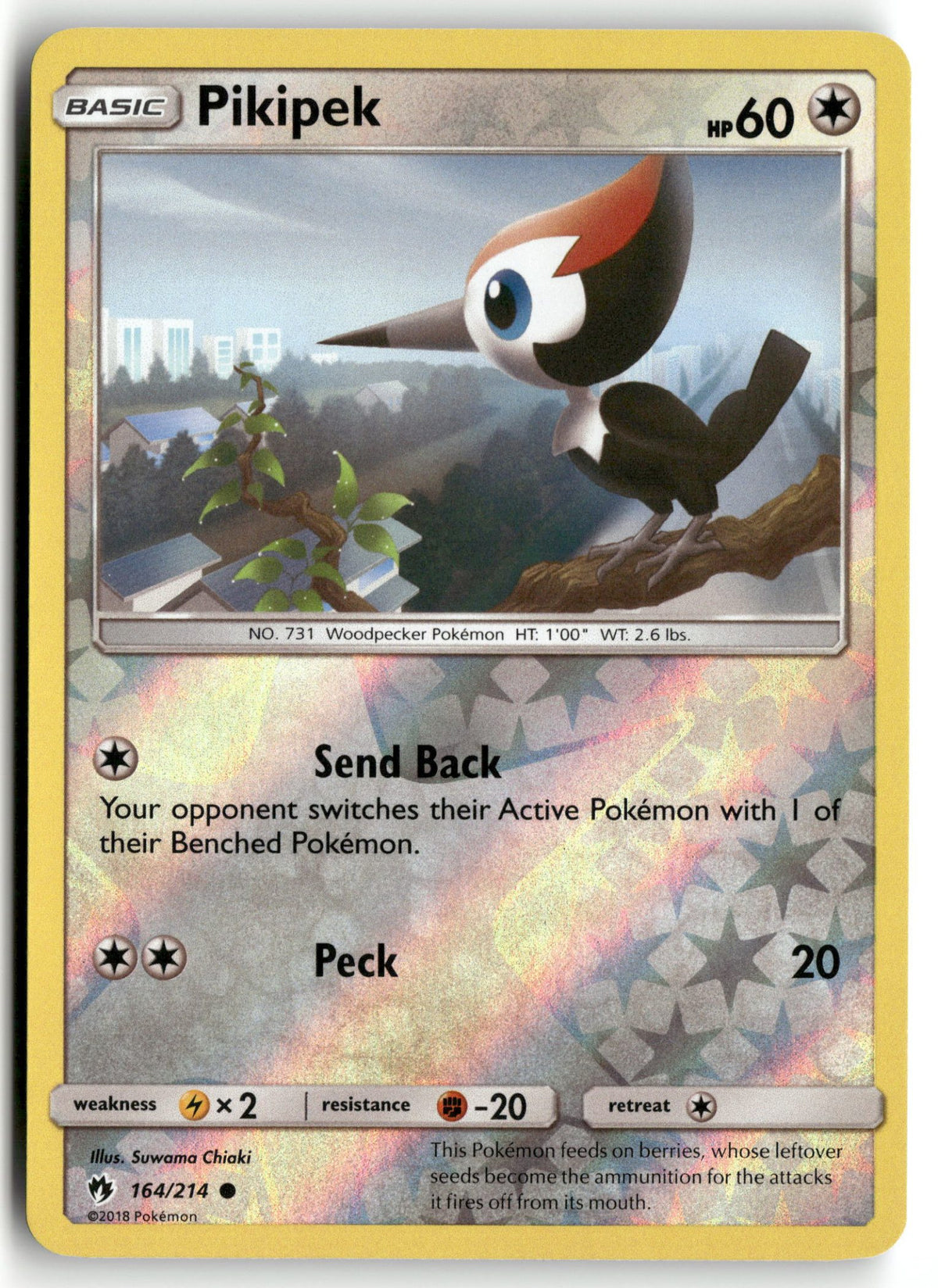 Front + Back scan | Near Mint / English / Reverse Holofoil