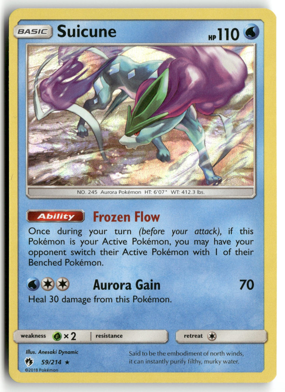 Front + Back scan | Near Mint / English / Holofoil