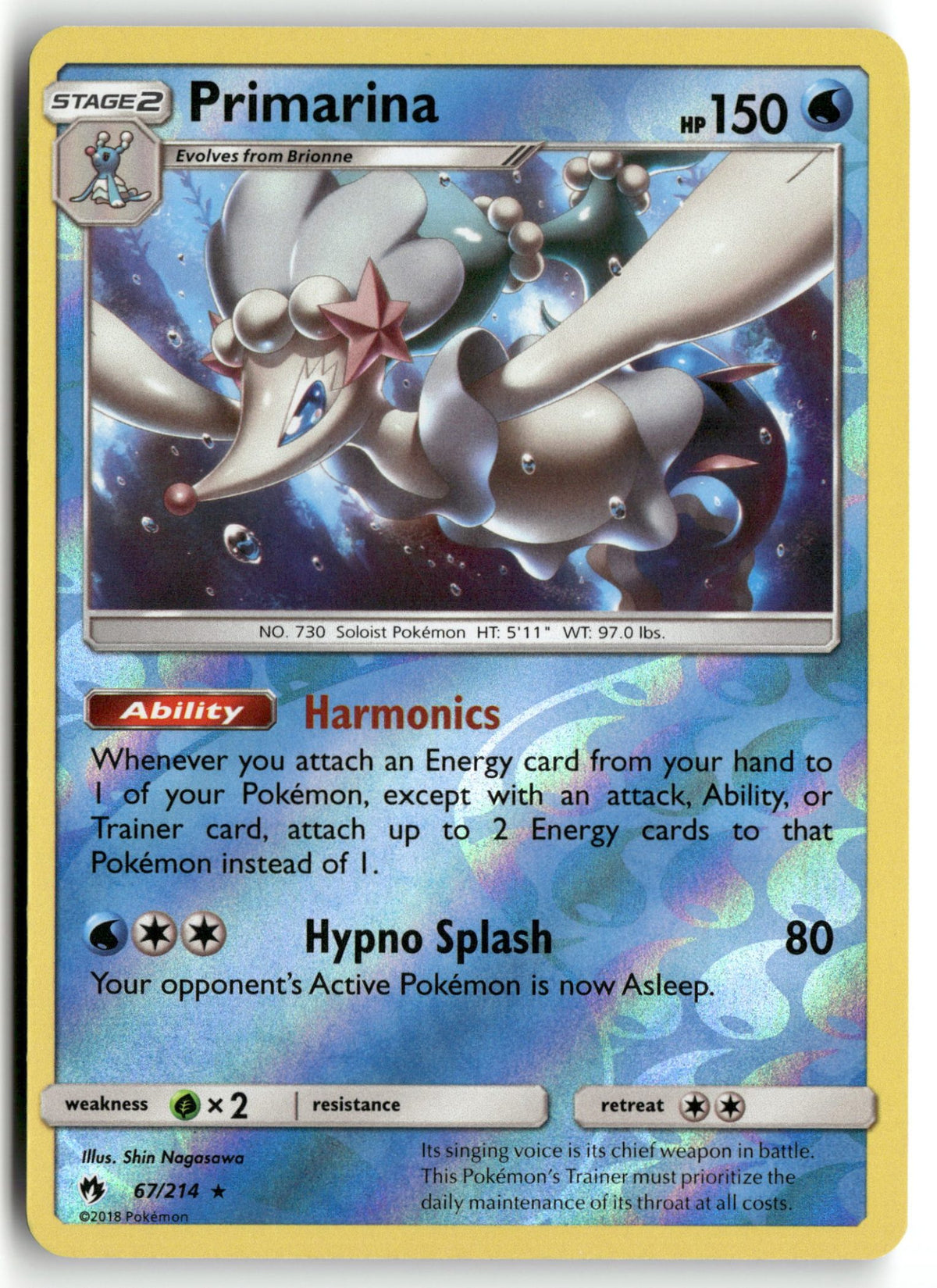 Front + Back scan | Near Mint / English / Reverse Holofoil