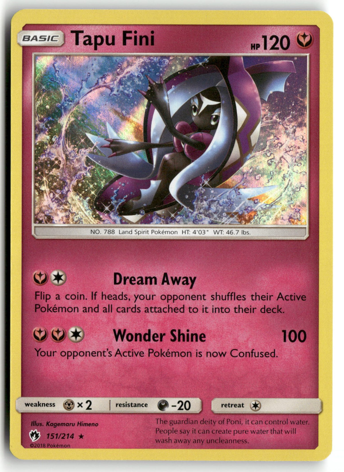 Front + Back scan | Near Mint / English / Holofoil