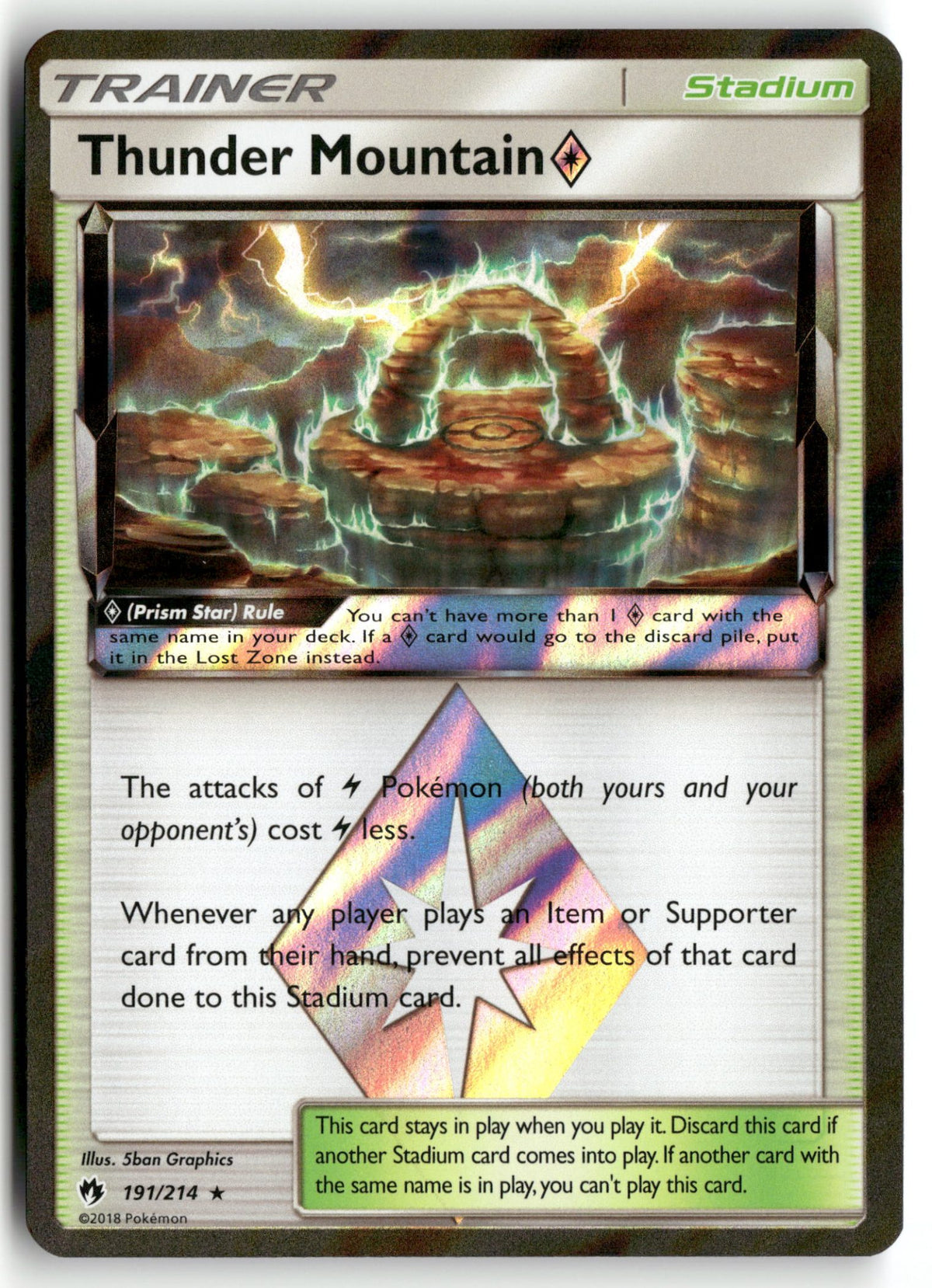 Front + Back scan | Near Mint / English / Holofoil