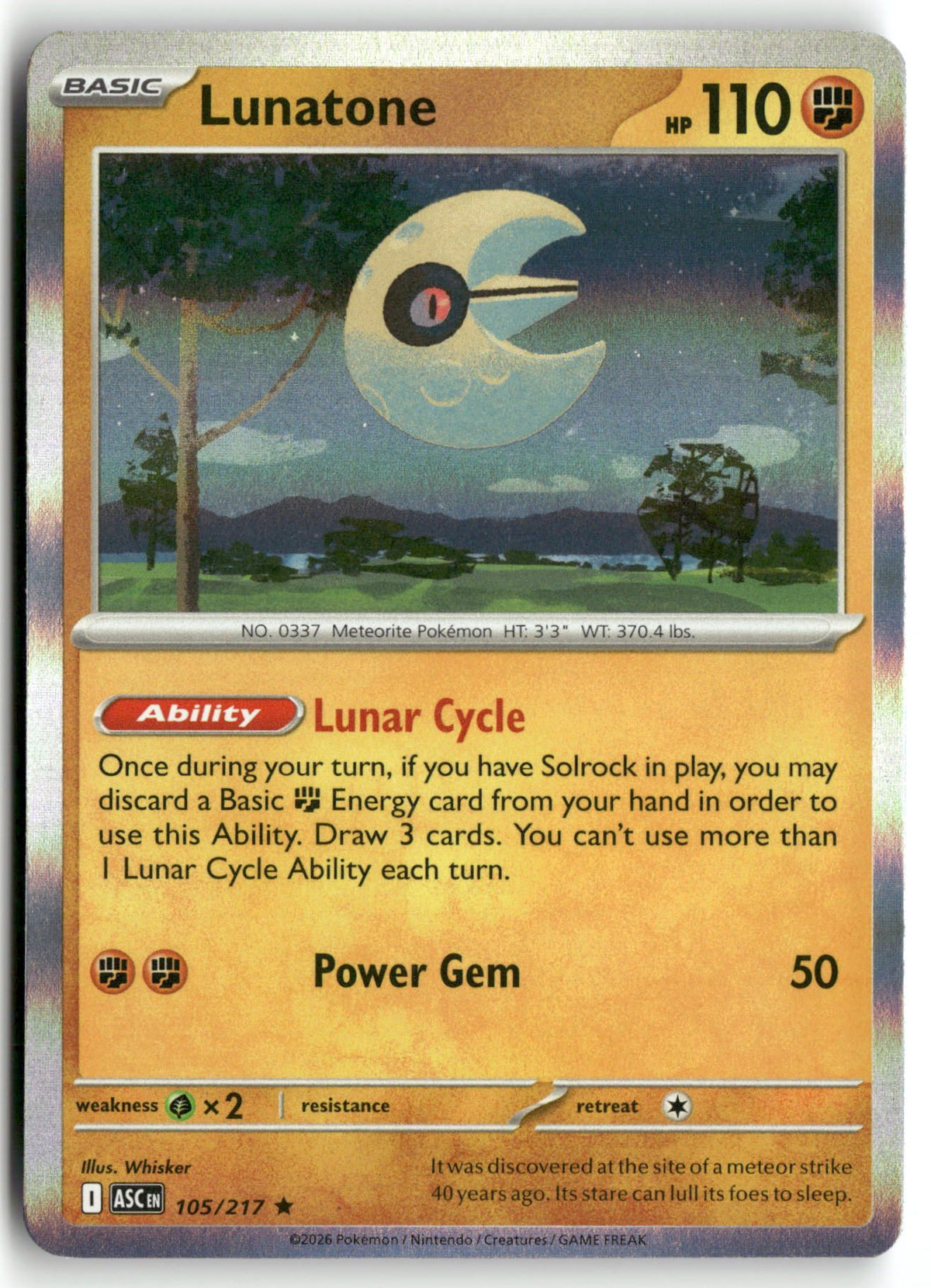 Front + Back scan | Near Mint / English / Holofoil
