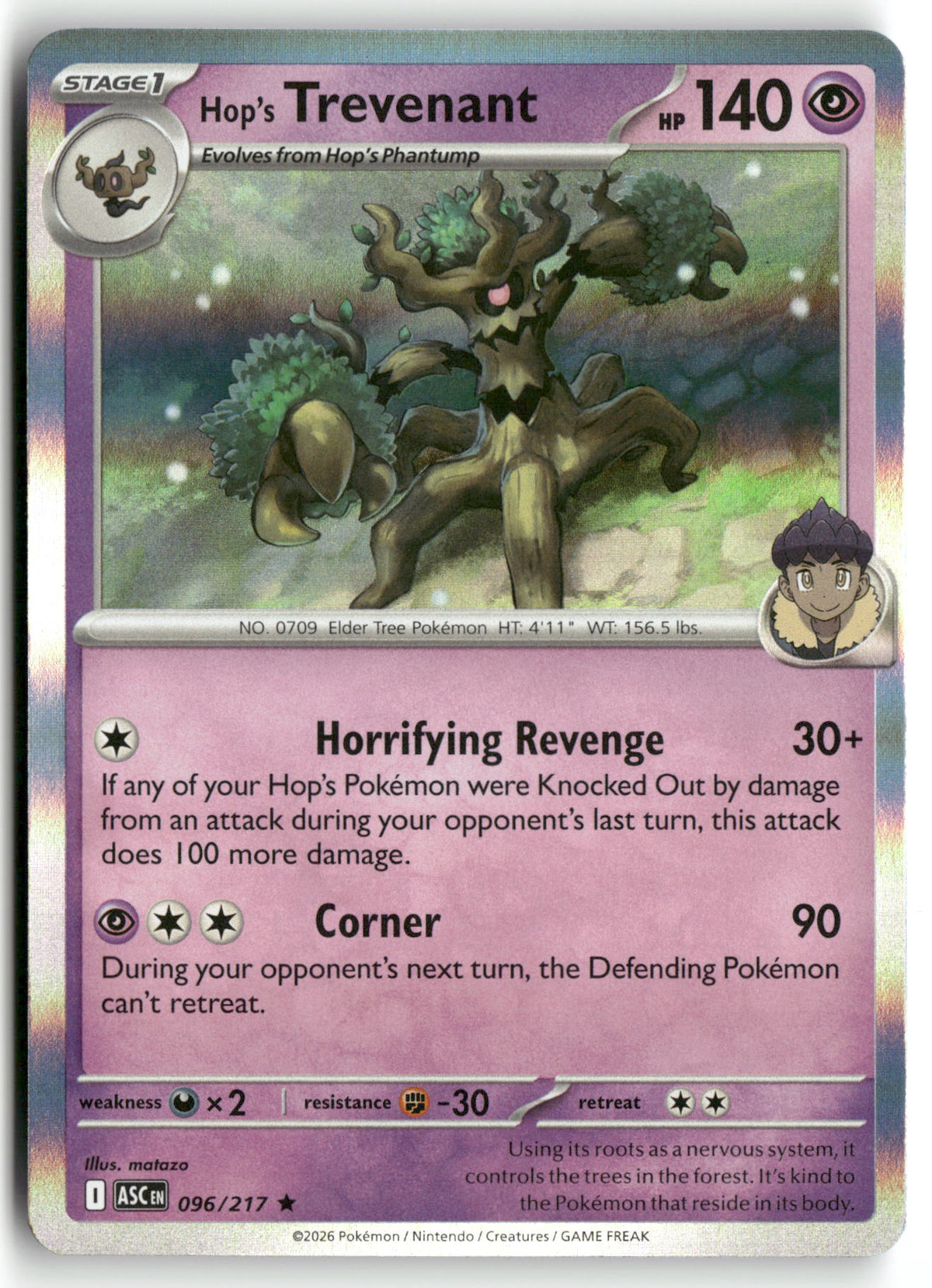 Front + Back scan | Near Mint / English / Holofoil