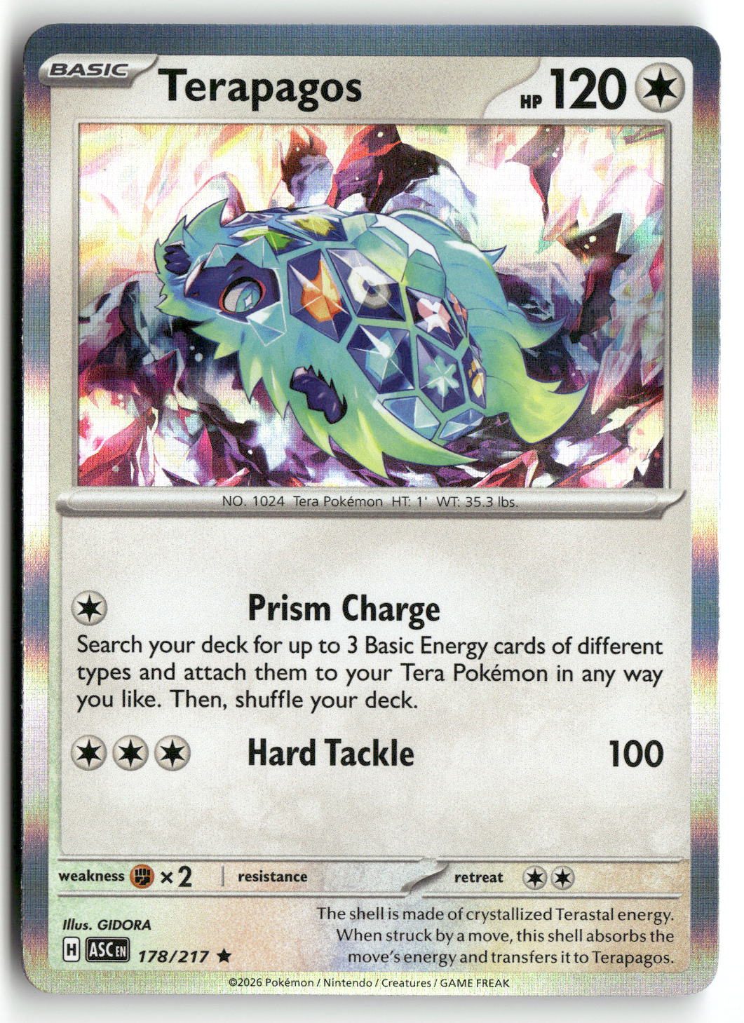 Front + Back scan | Near Mint / English / Holofoil