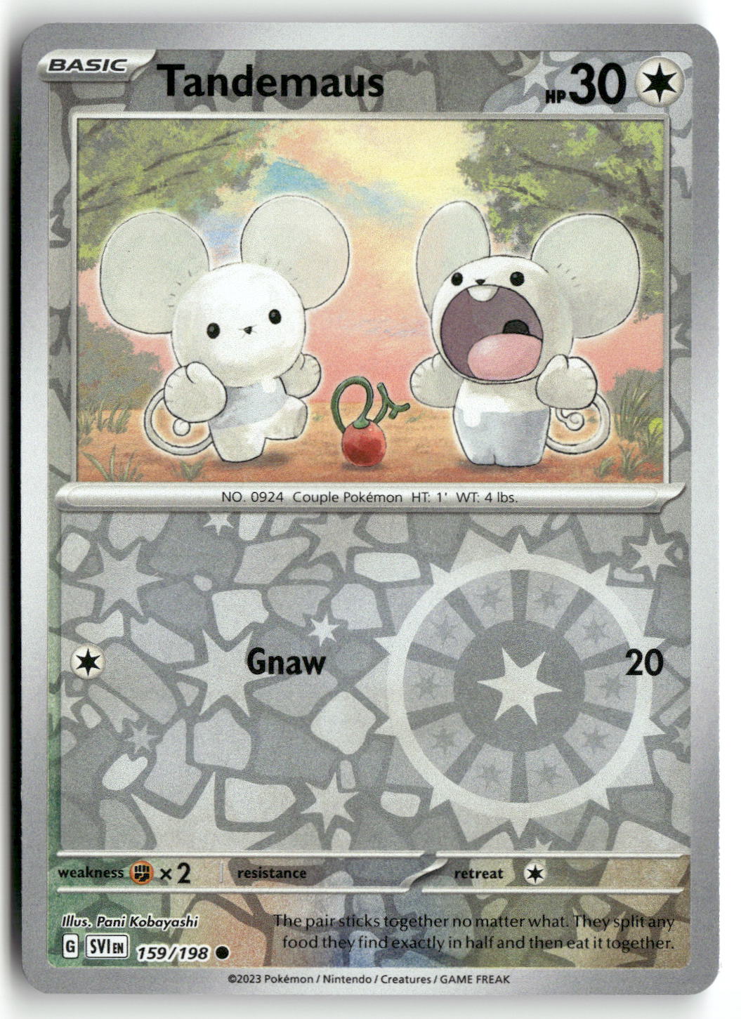 Front + Back scan | Near Mint / English / Reverse Holofoil