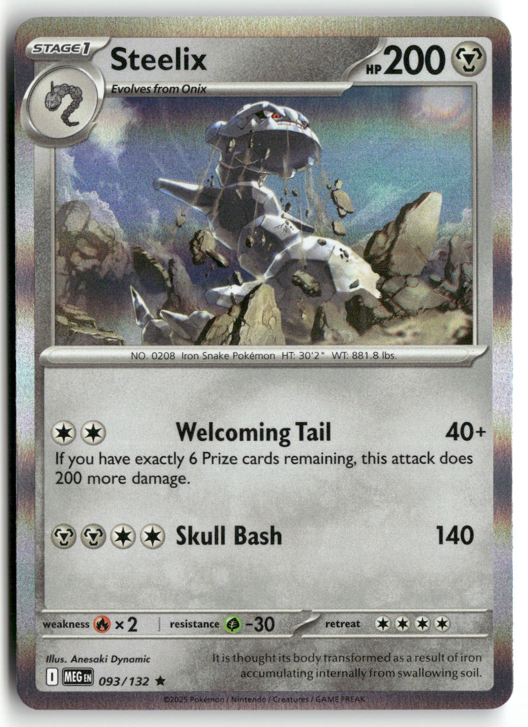 Front + Back scan | Near Mint / English / Holofoil