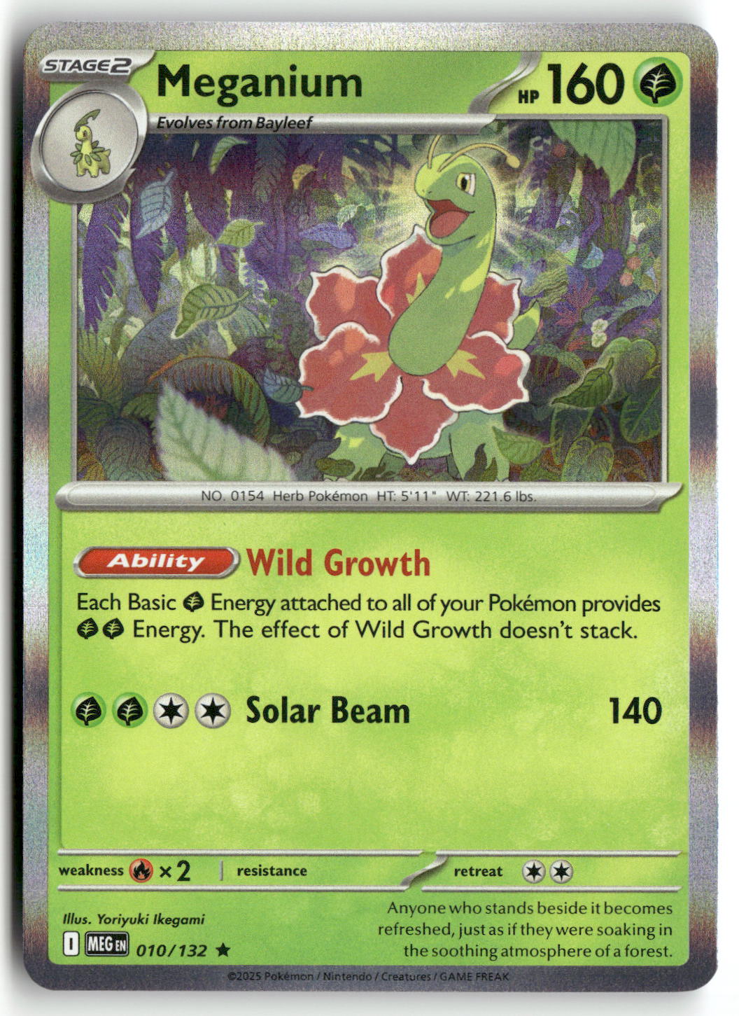 Meganium | Near Mint / English / Holofoil