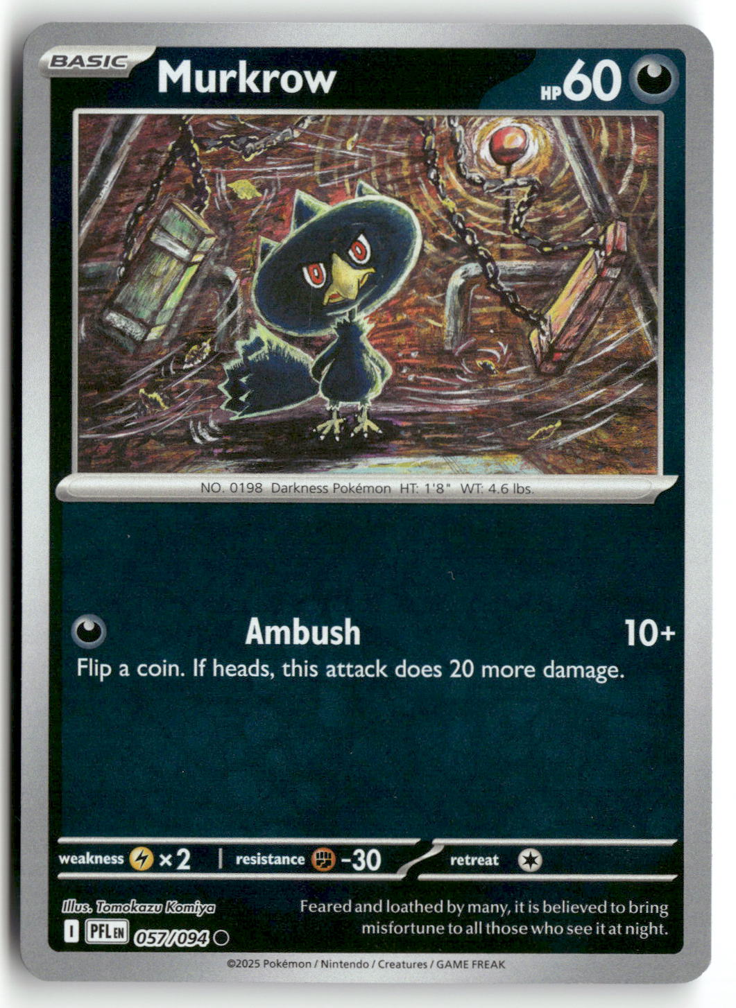 Front + Back scan | Near Mint / English / Reverse Holofoil