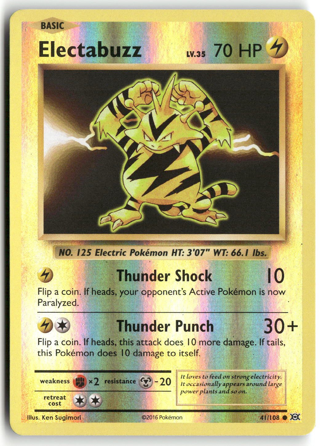 Front + Back scan | Near Mint / English / Reverse Holofoil
