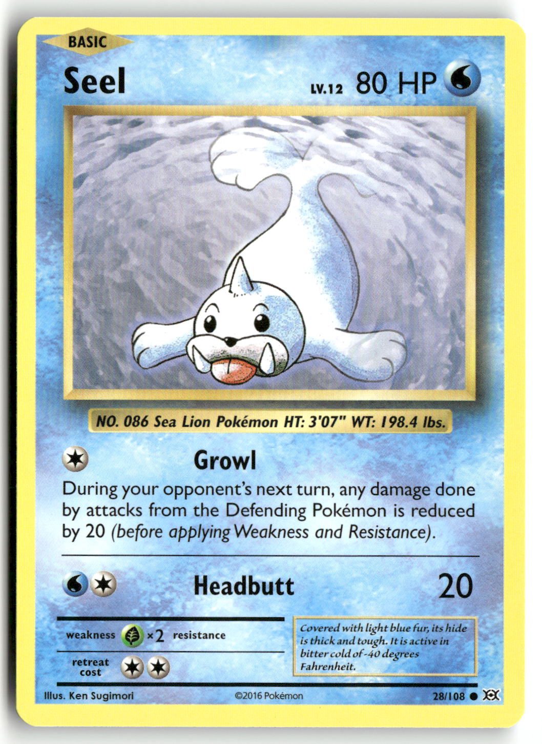 Front + Back scan | Near Mint / English / Normal