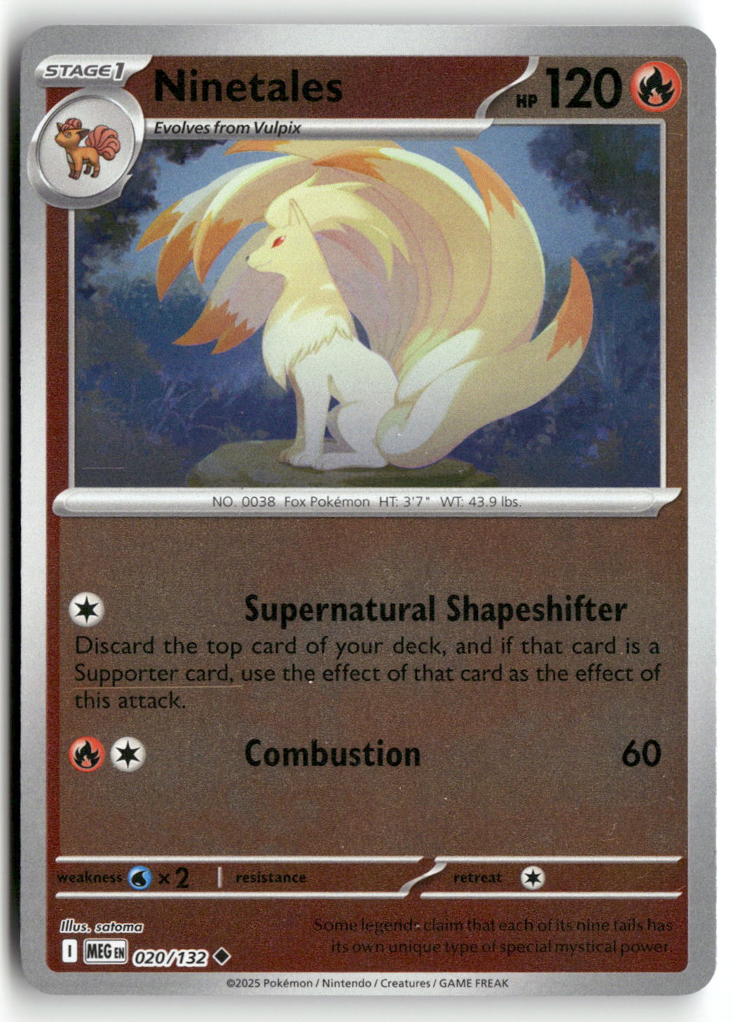 Front + Back scan | Near Mint / English / Reverse Holofoil