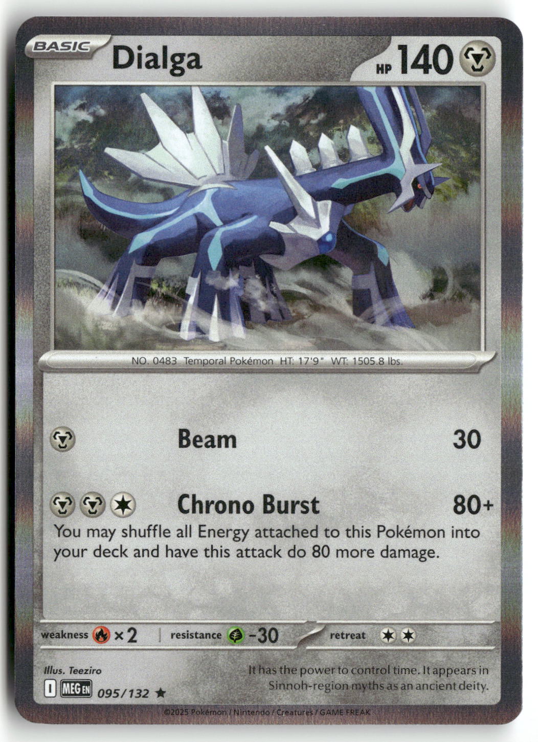 Front + Back scan | Near Mint / English / Holofoil