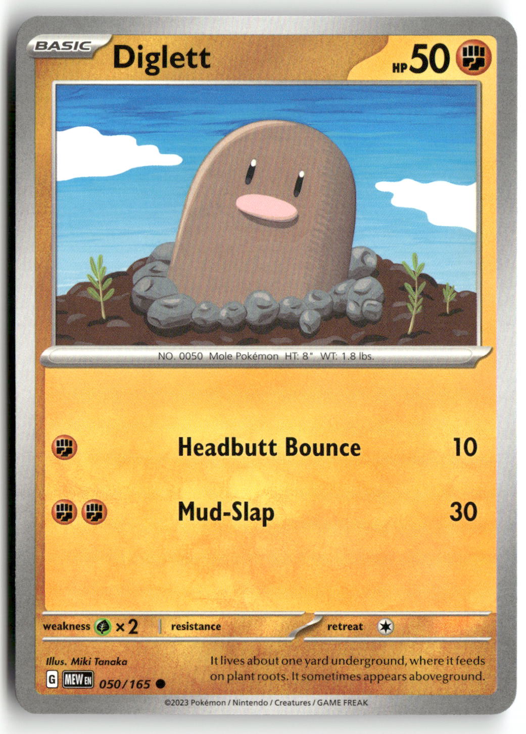 Front + Back scan | Near Mint / English / Normal