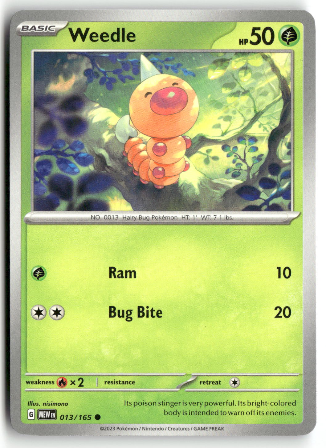 Front + Back scan | Near Mint / English / Normal
