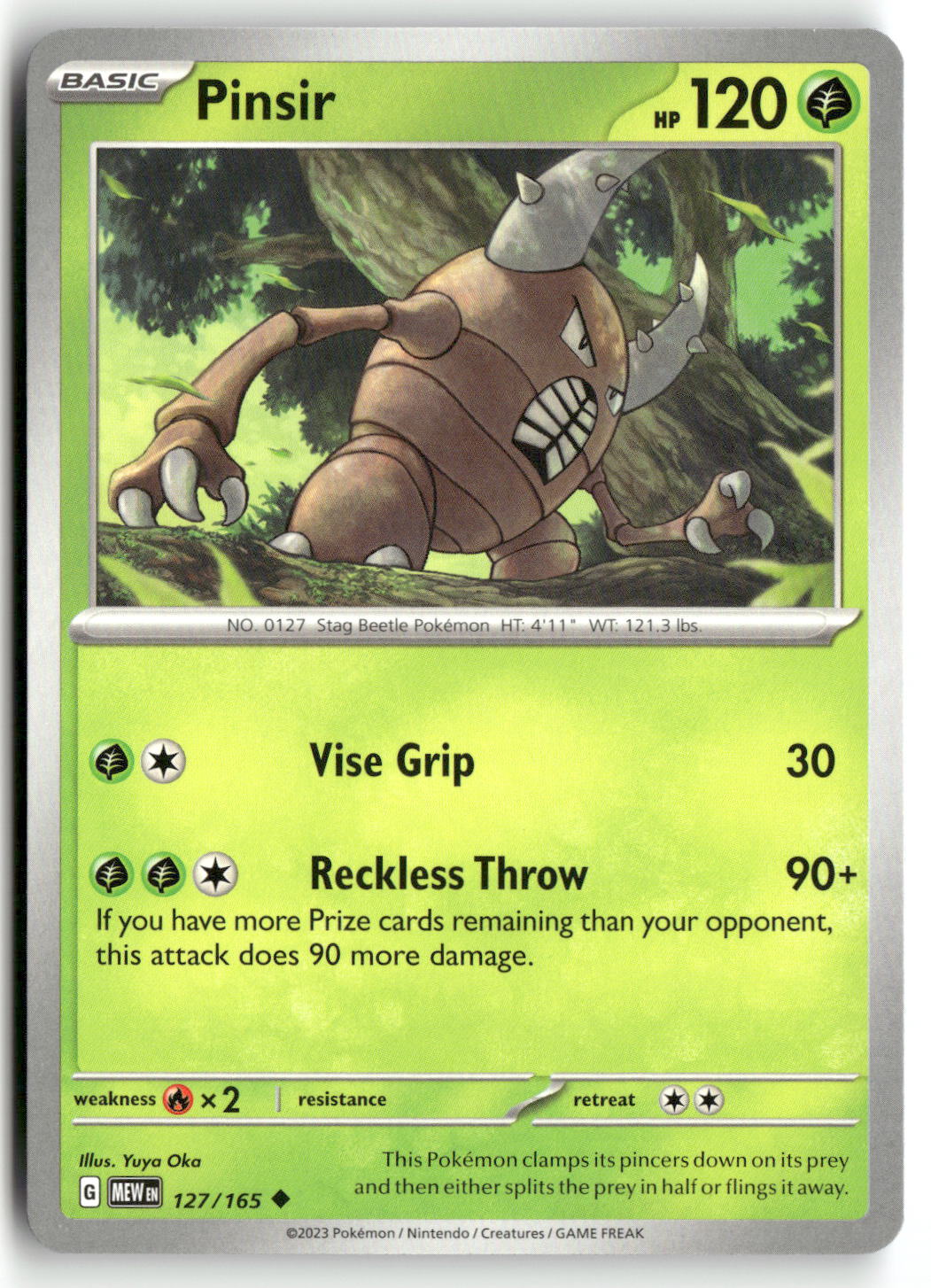 Front + Back scan | Near Mint / English / Normal