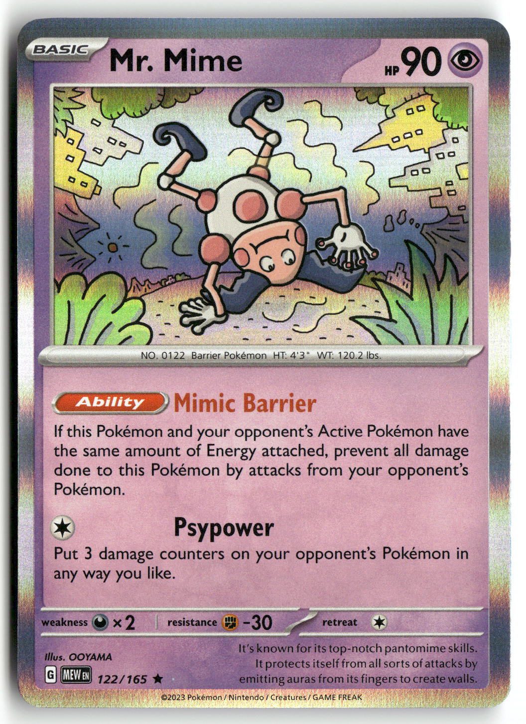 Mr. Mime - 122/165