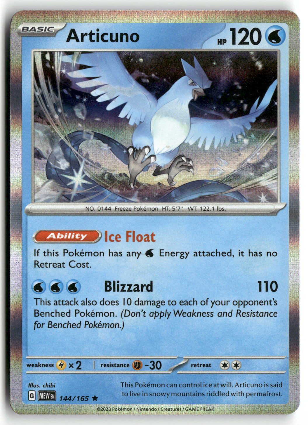 Front + Back scan | Near Mint / English / Holofoil